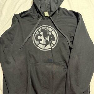 Black Hoodie with Logo